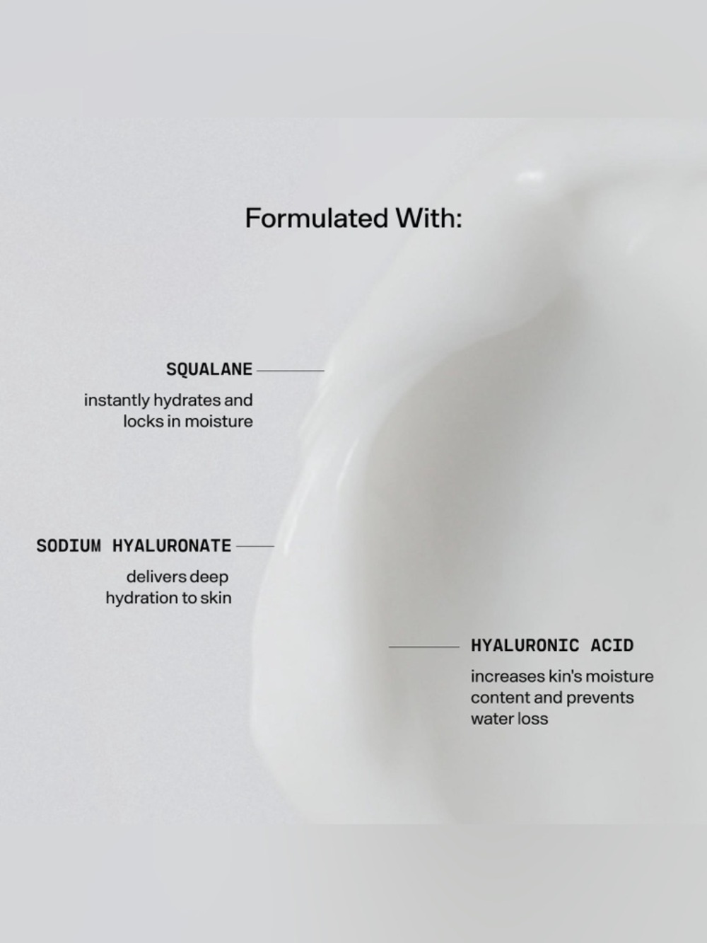 VERSED Skin Soak Moisture Cream 1.5 oz Squalane + Red Algae Hydrating Face Cream - Picture 3 of 5
